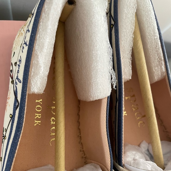 Sold! Kate Spade Roop Top scene espadrilles - Picture 8 of 11